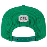 Saskatchewan Roughriders CFL Football New Era Sideline 9FIFTY Snapback Hat - Green