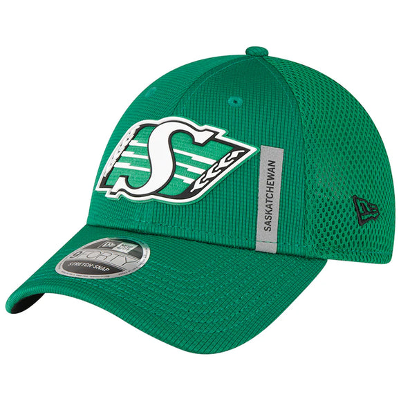 Saskatchewan Roughriders CFL Football New Era Sideline 9FORTY Adjustable Hat - Green