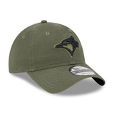 Toronto Blue Jays New Era 2023 Armed Forces Day 9TWENTY Adjustable Hat - Green