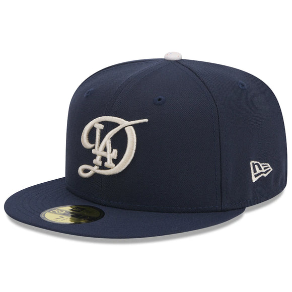 Men's Los Angeles Dodgers New Era Navy 2024 City Connect 59FIFTY Fitted Hat