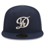 Men's Los Angeles Dodgers New Era Navy 2024 City Connect 59FIFTY Fitted Hat