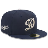 Men's Los Angeles Dodgers New Era Navy 2024 City Connect 59FIFTY Fitted Hat