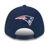Men's New Era Navy New England Patriots 2023 NFL Draft 9FORTY Adjustable Hat