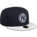 Men's New York Yankees New Era Navy 2024 Batting Practice On-Field 59FIFTY Fitted Hat