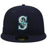 Men's Seattle Mariners New Era Navy 2001 MLB All-Star Game Team Color 59FIFTY Fitted Hat