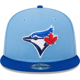 Toronto Blue Jays New Era 2024 Batting Practice On-Field 9FIFTY Snapback Hat - Powder Blue