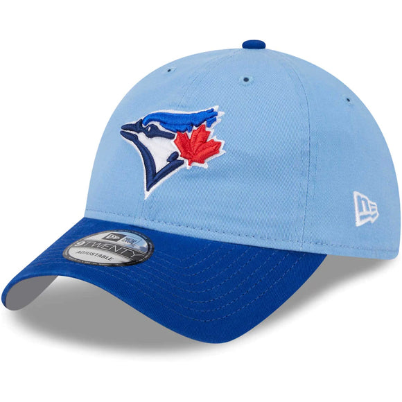 Toronto Blue Jays New Era 2024 Batting Practice On-Field 9TWENTY Adjustable Hat - Powder Blue