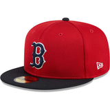 Men's Boston Red Sox New Era Red 2024 Batting Practice On-Field 59FIFTY Fitted Hat