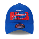 Men's New Era Royal Buffalo Bills 2023 NFL Draft 9FORTY Adjustable Hat