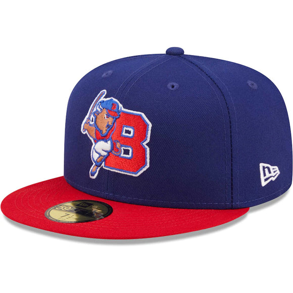 Men's Buffalo Bisons New Era Royal Game Authentic Collection 59FIFTY Fitted Hat