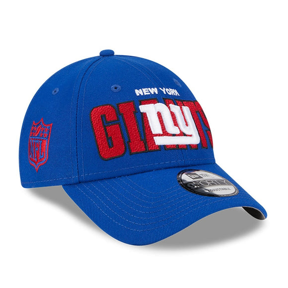 Men's New Era Royal New York Giants 2023 NFL Draft 9FORTY Adjustable Hat