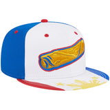 Men's Norfolk Tides New Era White Theme Nights Norfolk Lumpia 59FIFTY Fitted Hat