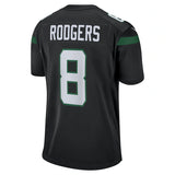 Aaron Rodgers New York Jets Nike Game Player Jersey - Black