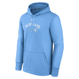 Toronto Blue Jays Nike Authentic Collection Performance Pullover Hoodie - Powder Blue