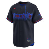 Men's Toronto Blue Jays Nike Navy 2024 City Connect Limited Jersey -  Blank