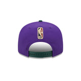 Men's New Era Purple Milwaukee Bucks NBA Retro Classic Edition - 9FIFTY Snapback Hat
