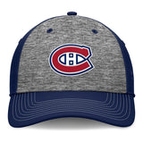 Men's Montreal Canadiens Fanatics Fundamental Top Shelf 2-Tone Flex Hat - Gray/Royal