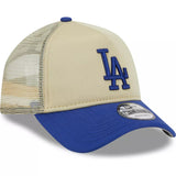 Men's New Era Los Angeles Dodgers A Frame OTC 9FORTY All Day Two Tone Snapback Hat