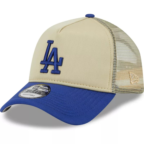 Men's New Era Los Angeles Dodgers A Frame OTC 9FORTY All Day Two Tone Snapback Hat
