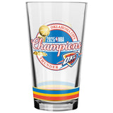 Oklahoma City Thunder 2025 NBA Finals Champions Shadow 16oz. Mixing Glass