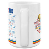 Oklahoma City Thunder 2025 NBA Finals Champions Stats 15oz. Ceramic Coffee Mug