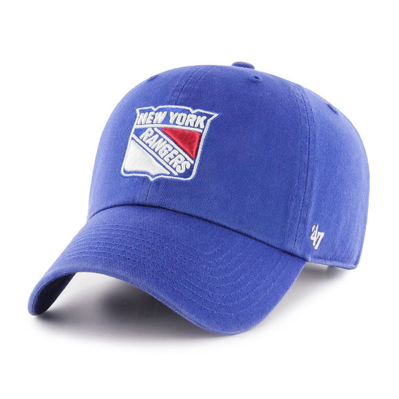 New York Rangers '47 NHL Clean Up Slouch Adjustable Royal Buckle Hat Cap
