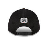 Hamilton Tiger-Cats CFL Football New Era Sideline 9FORTY Adjustable Hat - Black