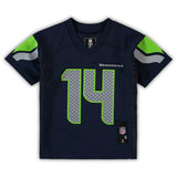 Kids Nike DK Metcalf Navy Blue Seattle Seahawks Game NFL Home Football Jersey - Multiple Sizes