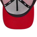 AC Milan New Era Core E-Frame Trucker Adjustable Hat - White/Red