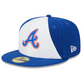 Men's Atlanta Braves New Era White/Royal 2023 City Connect 59FIFTY Fitted Hat