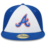 Men's Atlanta Braves New Era White/Royal 2023 City Connect 59FIFTY Fitted Hat