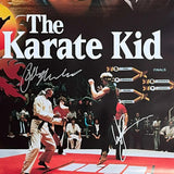 The Karate Kid Movie Poster 24X36 Dual Signed Signed By William Zabka & Ralph Macchio - Framed