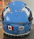 2024 Toronto Argonauts Game Used Authentic Pro SpeedFlex Riddell Helmet Hologram