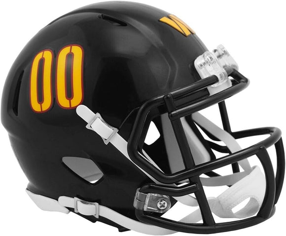 NFL Football Riddell Washington Commanders Alternate On Field Mini Revolution Speed Replica Helmet