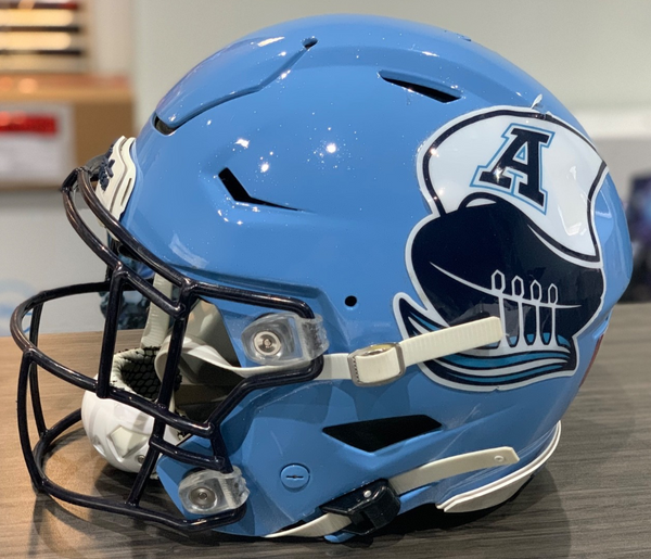 argos football new helmet 2024 Toronto Argonauts Game Used Authentic Pro SpeedFlex Riddell Helme –  Bleacher Bum Collectibles