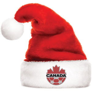 Team Canada International Soccer Santa Holiday Hat