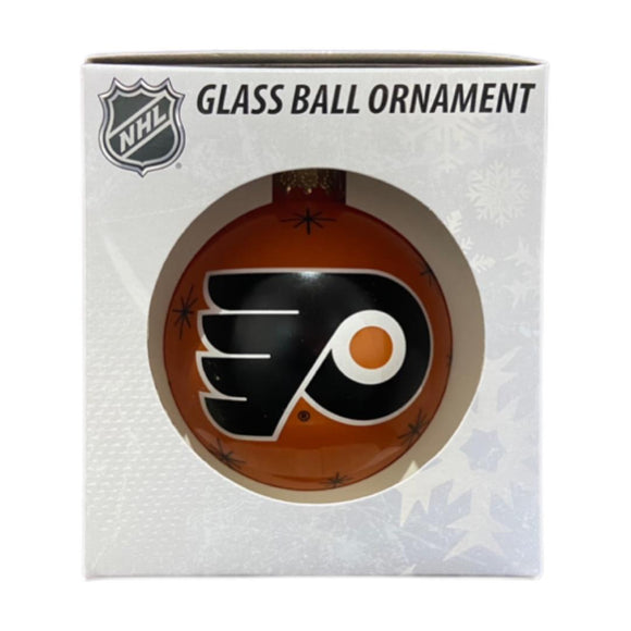 Philadelphia Flyers Double Sided Single Ball Christmas Ornament NHL Hockey
