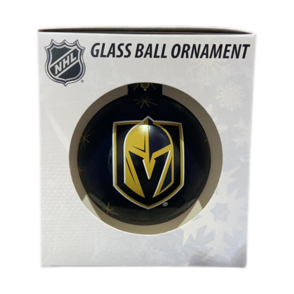 Vegas Golden Knights Double Sided Single Ball Christmas Ornament NHL Hockey