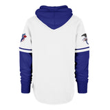 Toronto Blue Jays Cooperstown Logo '47 Trifecta Shortstop Pullover Hoodie - White