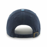 Men's Toronto Blue Jays 47 Brand Two Tone Alt 4 Clean Up Adjustable Buckle Cap Hat