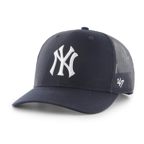 Men's Team Colour New York Yankees Trucker '47 Brand Snapback Hat Cap