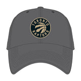 Men's Toronto Raptors '47 Brand Smoke Show Charcoal Grey MVP Adjustable Snapback Cap Hat