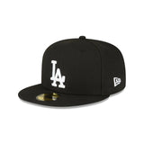 Men's Los Angeles Dodgers New Era Black 1980 All Star Game Side Patch 59FIFTY Fitted Hat