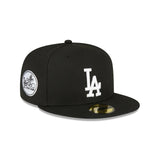 Men's Los Angeles Dodgers New Era Black 1980 All Star Game Side Patch 59FIFTY Fitted Hat