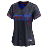 Women's Toronto Blue Jays Nike Navy 2024 City Connect Limited Jersey - Bo Bichette