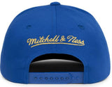 Men's Mitchell & Ness MLB Toronto Blue Jays 2025 World Series Two-Tone Adjustable A-Frame Snapback Hat - Cream/Royal Blue