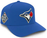 Men's Mitchell & Ness MLB Toronto Blue Jays 2025 World Series Adjustable A-Frame Snapback Hat - Royal Blue
