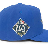 Men's Mitchell & Ness MLB Toronto Blue Jays 2025 World Series Adjustable A-Frame Snapback Hat - Royal Blue