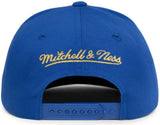 Men's Mitchell & Ness MLB Toronto Blue Jays 2025 World Series Adjustable A-Frame Snapback Hat - Royal Blue