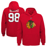Connor Bedard Chicago Blackhawks Youth Player Name & Number Hoodie - Red